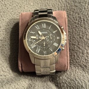 Fossil Grant Chronograph Stainless Steel Watch